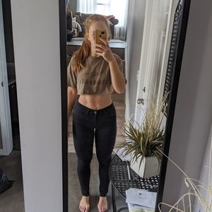 Levi's 721 High Waisted Black Jeans